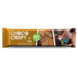 Barre chocolat crispy bio