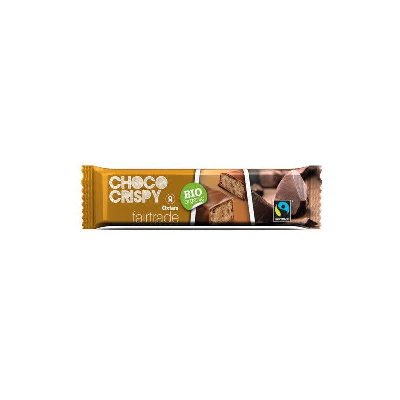 Barre chocolat crispy bio