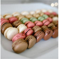 Mini macarons 4 couleurs