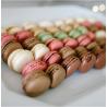 Mini macarons 4 couleurs