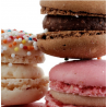 Mini macarons 4 couleurs