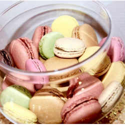 Mini macarons 4 couleurs